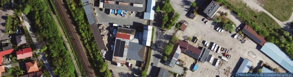 Zdjęcie satelitarne Centum w Likwidacji