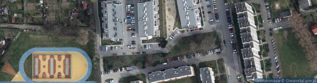 Zdjęcie satelitarne Cerber Usługi Parkingowe Jacek Rubisz Bogusława Rubisz