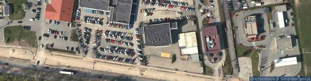 Zdjęcie satelitarne Cermat Centrum Ceramiki Łazienkowej