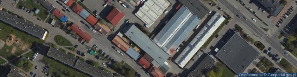 Zdjęcie satelitarne Certyfikowane Centrum Zabezpieczeń - Brdak Józef