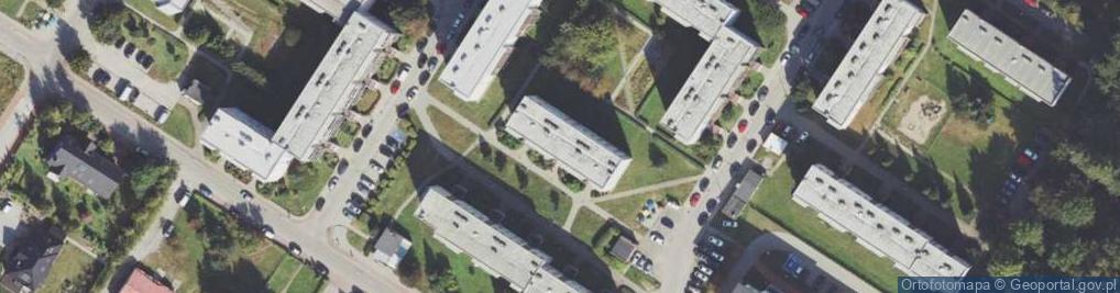 Zdjęcie satelitarne Chabera Dariusz Dartex Usługi w Zakresie Leśnictwa