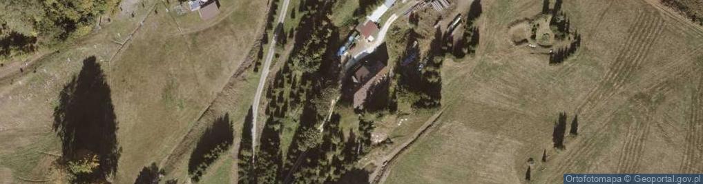 Zdjęcie satelitarne Chata Zieleniecka