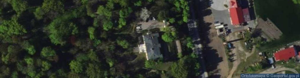 Zdjęcie satelitarne Chateau Małków