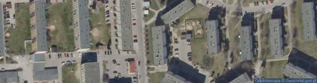 Zdjęcie satelitarne Chemiczne Czyszczenie i Farbowanie Łapy