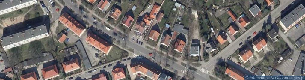 Zdjęcie satelitarne Chemiczne Laboratorium Analizy Ścieków i Wody Kotłowej J K K Podgórscy