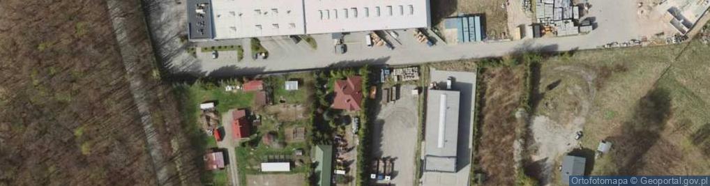 Zdjęcie satelitarne Chłodnictwo Przemysłowe Serwis Ireneusz Choiński, 80-298 Gdańsk ul.Bysewska 28 B