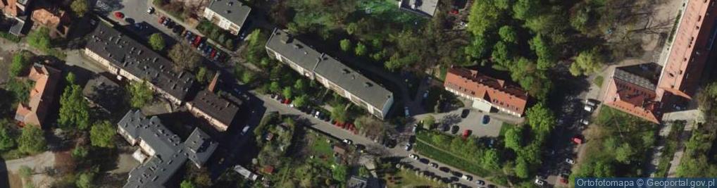 Zdjęcie satelitarne Chłosta P., Wrocław