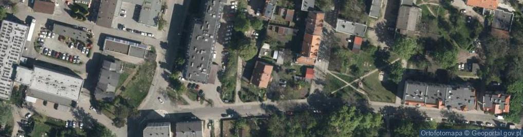 Zdjęcie satelitarne Chochór J., Wrocław