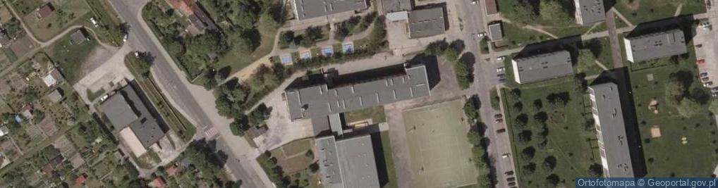 Zdjęcie satelitarne Chocianowskie Centrum Sportowe Fenix Towarzystwa Krzewienia Kultury Fizycznej
