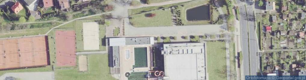 Zdjęcie satelitarne Chrobry Głogów