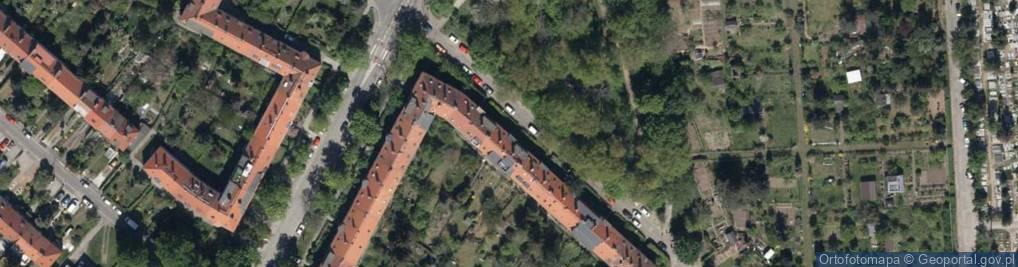 Zdjęcie satelitarne Chruszcz M., Wrocław
