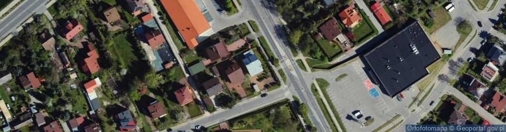 Zdjęcie satelitarne Chrzan
