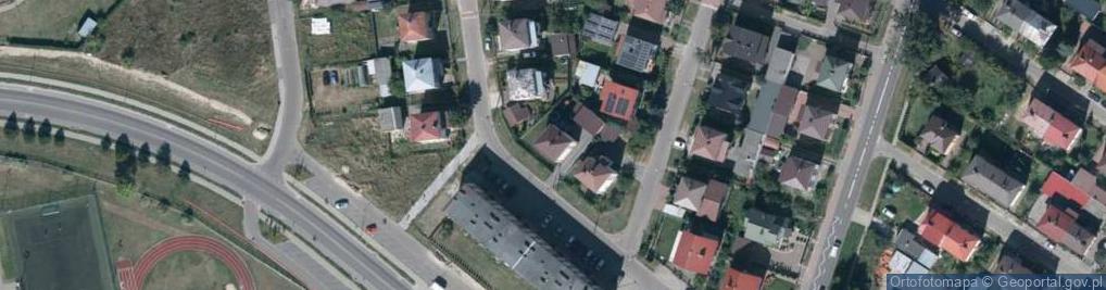 Zdjęcie satelitarne Chutny Dariusz Kazimierz Usługi Taxi