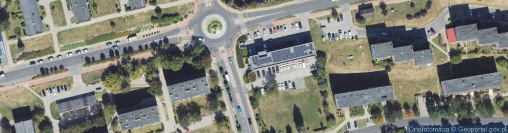 Zdjęcie satelitarne Ciechocińskie Łazienki