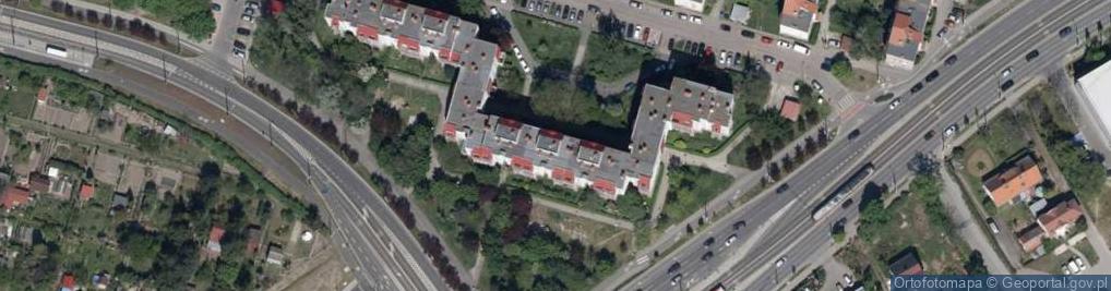 Zdjęcie satelitarne Cieciura ST., Wrocław