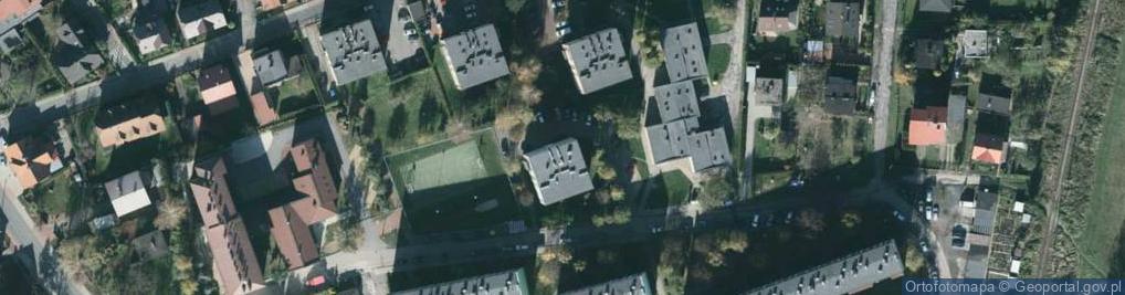Zdjęcie satelitarne Cieślar Marek Malinowski Marek