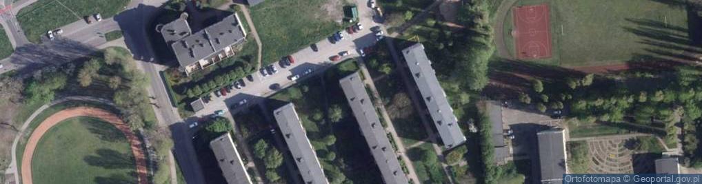 Zdjęcie satelitarne Cieszyńska Dorota Proj Masz Przedsiębiorstwo Wielobranżowe
