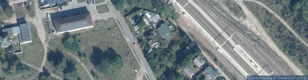 Zdjęcie satelitarne Ciuchowy Raj