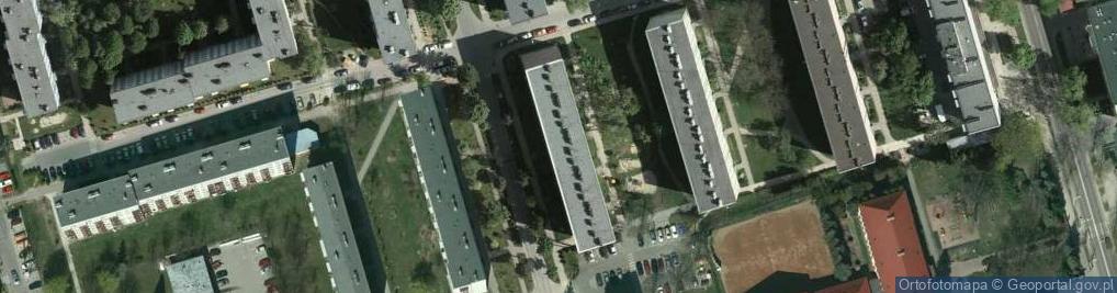 Zdjęcie satelitarne Ciuszek Handel Odzieżą Używaną