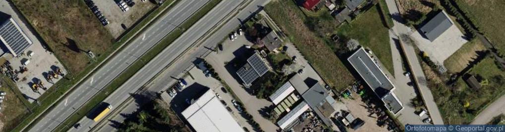 Zdjęcie satelitarne CLJ Centrum Logistyczne