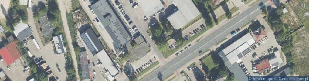 Zdjęcie satelitarne Comex Import Eksport