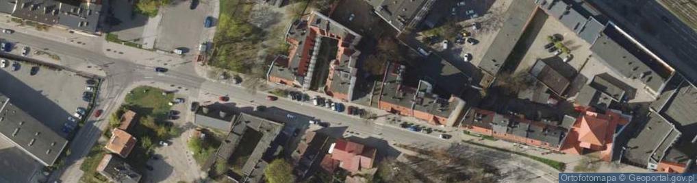 Zdjęcie satelitarne Complast - Recyklus