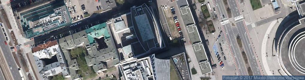 Zdjęcie satelitarne Credit Suisse First Boston sp. z o.o.