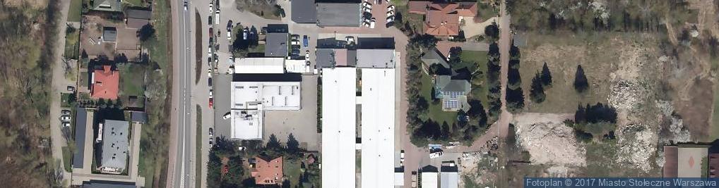 Zdjęcie satelitarne CSV Warszawa