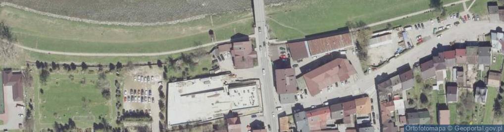 Zdjęcie satelitarne Cukiernia