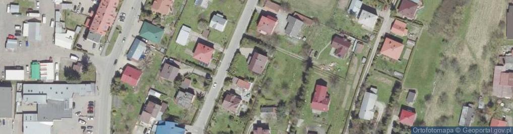 Zdjęcie satelitarne Cukiernia
