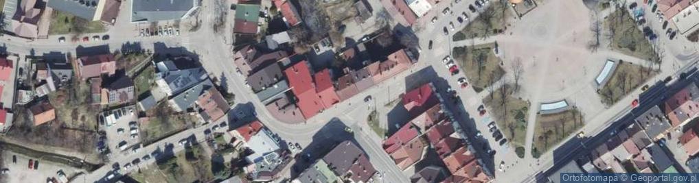 Zdjęcie satelitarne Cukiernia