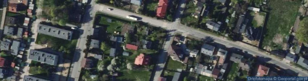 Zdjęcie satelitarne Cukiernictwo Handel Detaliczny Artyk Spożywczymi