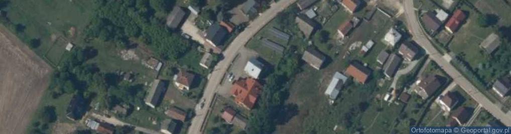 Zdjęcie satelitarne Cukiernio-Lodziarnia Fantazja Wyróbi i Sprzedaż Dąbrowski Jarosław