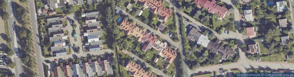 Zdjęcie satelitarne Cukras Katarzyna 1.Katarzyna Cukras-Biuro Usługowe 2.Wspólnik E&P