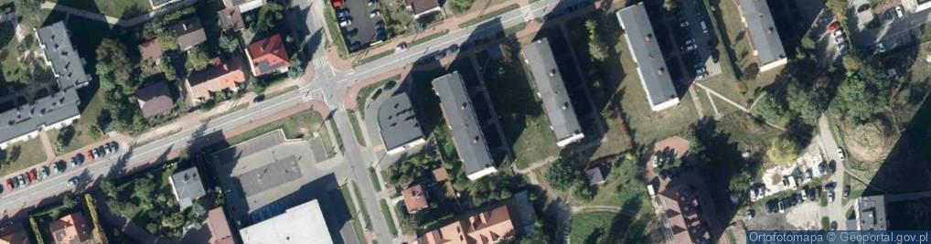 Zdjęcie satelitarne Cygański Rafał Aqua - Art