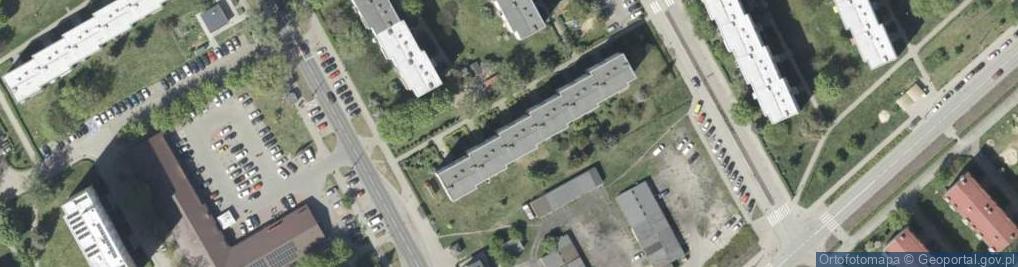 Zdjęcie satelitarne Czapla