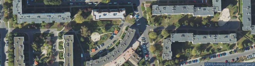 Zdjęcie satelitarne Czarnacka Kaszak Izabela