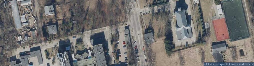 Zdjęcie satelitarne Czerniawska Szadkowska NZOZ Magmed