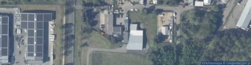 Zdjęcie satelitarne Części komatsu