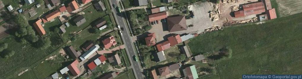 Zdjęcie satelitarne Czesław Kozak - Przedsiębiorstwo Handlowe Usługi Transportowe i Tartaczne