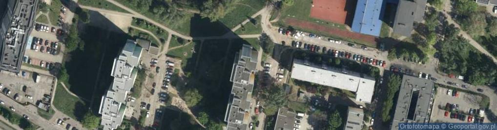 Zdjęcie satelitarne Czyścik Kosiba Grażyna Łatyn Anna