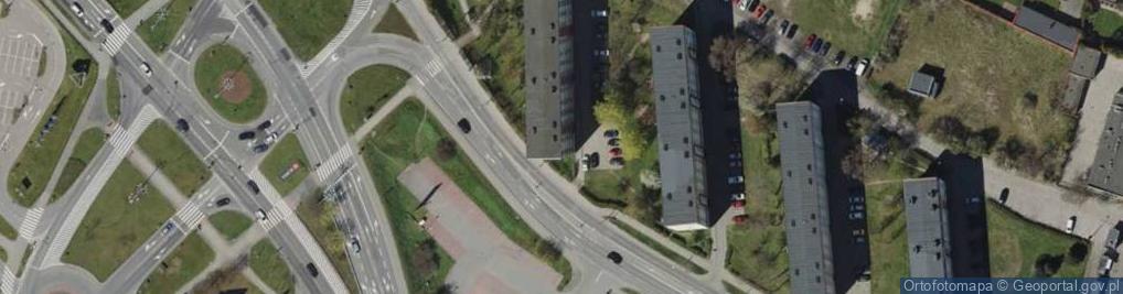 Zdjęcie satelitarne Czysta Płytka" Usługi Sprzątające Kamila Kozaczuk