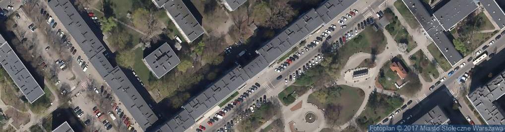 Zdjęcie satelitarne D i B Zakład Ogólnobudowlany