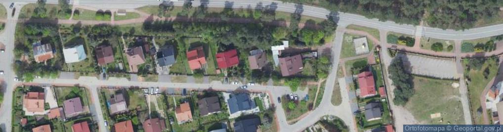 Zdjęcie satelitarne D Usł Projek Wykonawstwo Nadzory Pomiar Sieci i Inst Ele