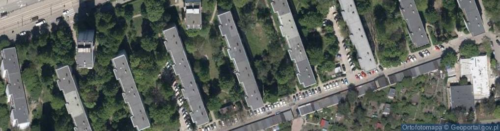Zdjęcie satelitarne Dąb Car