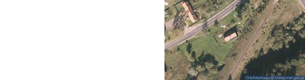 Zdjęcie satelitarne Dąbek Usługi Leśne Handel Obwoźny Drewnem Art Spożywczymi i Przemysłowymi Stefania Wiktoria Wałęsa
