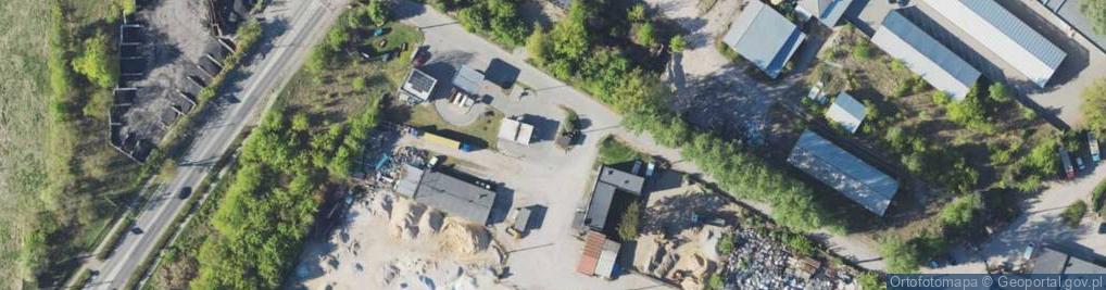 Zdjęcie satelitarne Dąbrowski Jacek, Produkcja Mebli Kuchennych i Biurowych, Szaf, Garderob