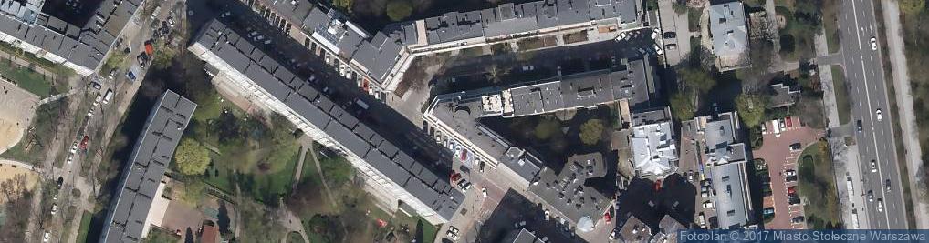 Zdjęcie satelitarne Dąbrowskiego 15A w Likwidacji
