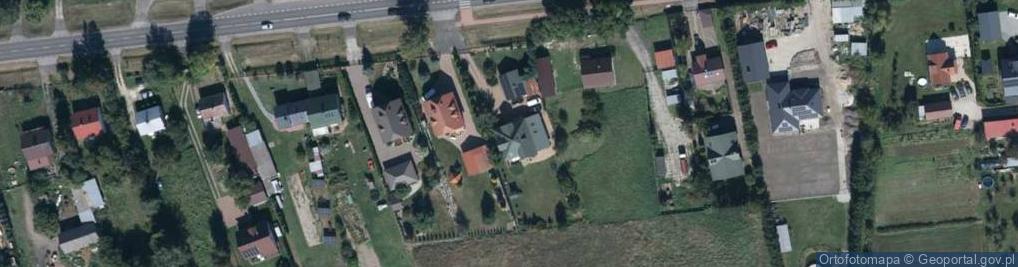 Zdjęcie satelitarne Dąbstyl Produkcja Handel