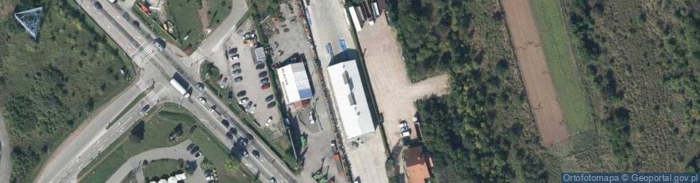 Zdjęcie satelitarne Dachy Cedbud